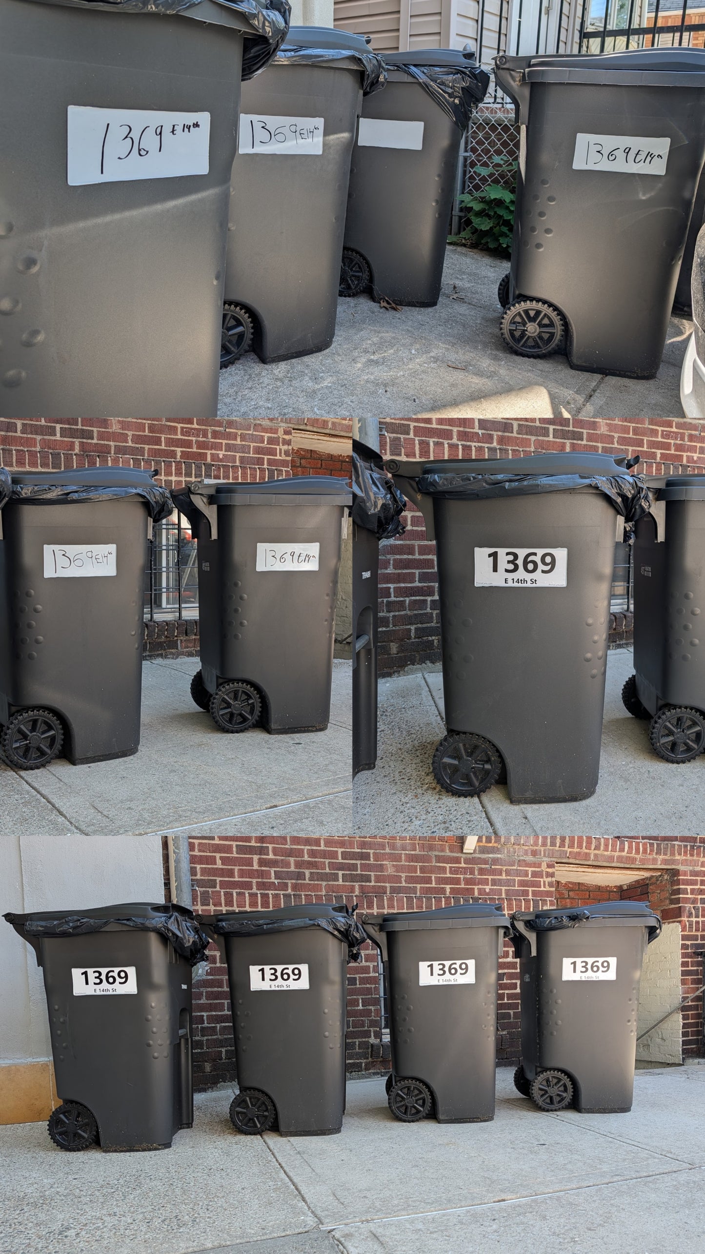 Custom Garbage Can Labels (Made for NYC Bins)